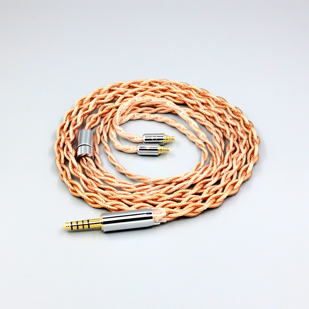 Graphene 7N OCC Shielding Coaxial Mixed Earphone Cable For Sennheiser IE400 IE500 Pro 4 core 1.8mm