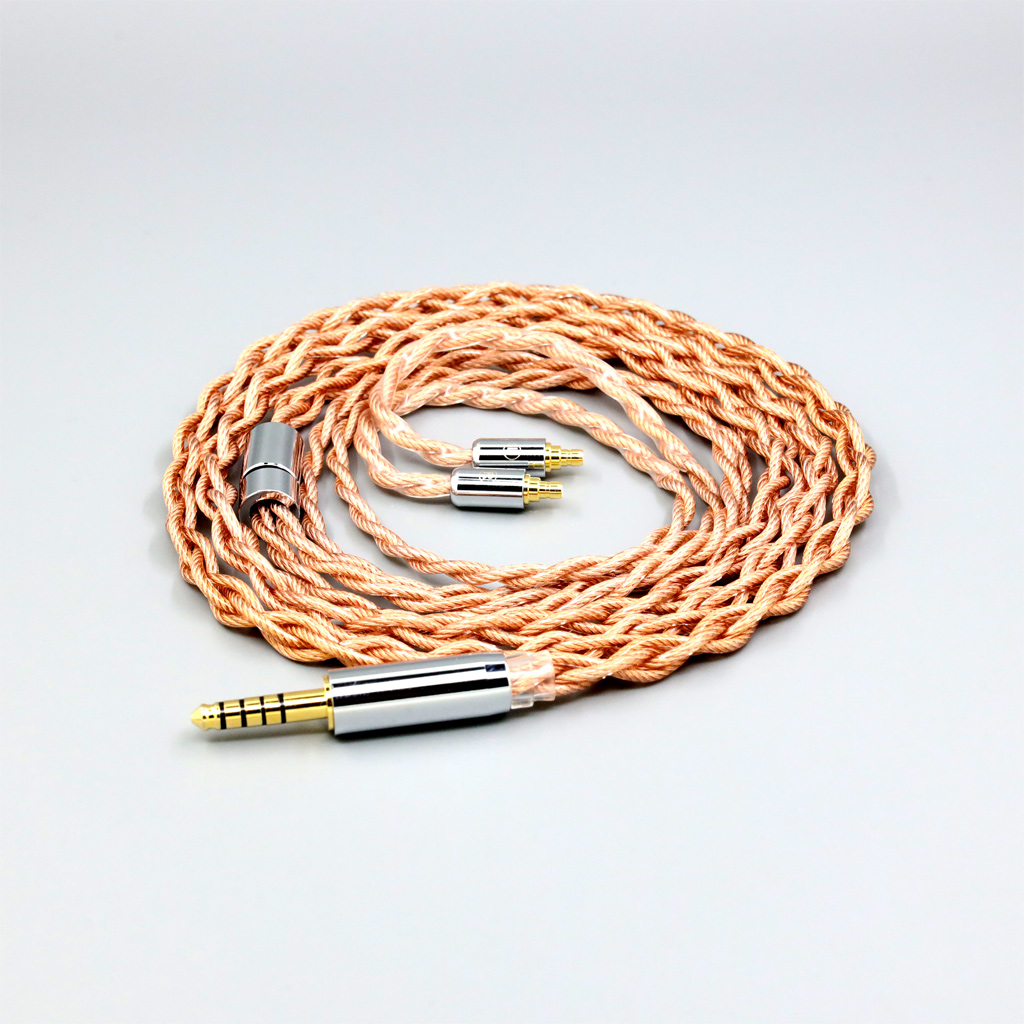 Graphene 7N OCC Shielding Coaxial Mixed Earphone Cable For Sennheiser IE400 IE500 Pro 4 core 1.8mm