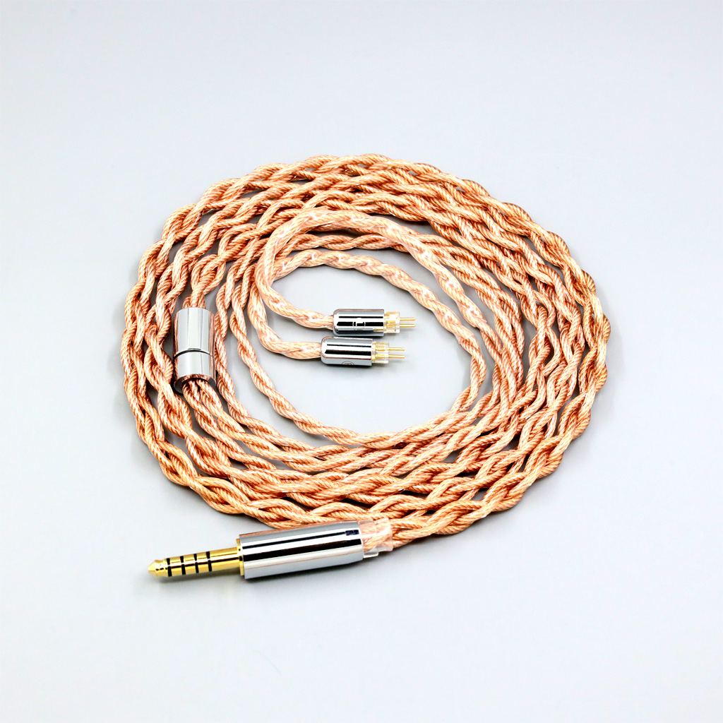 Graphene 7N OCC Shielding Coaxial Mixed Earphone Cable For 0.78mm BA Westone W4r UM3X UM3RC JH13 High Step 4 core 1.8mm