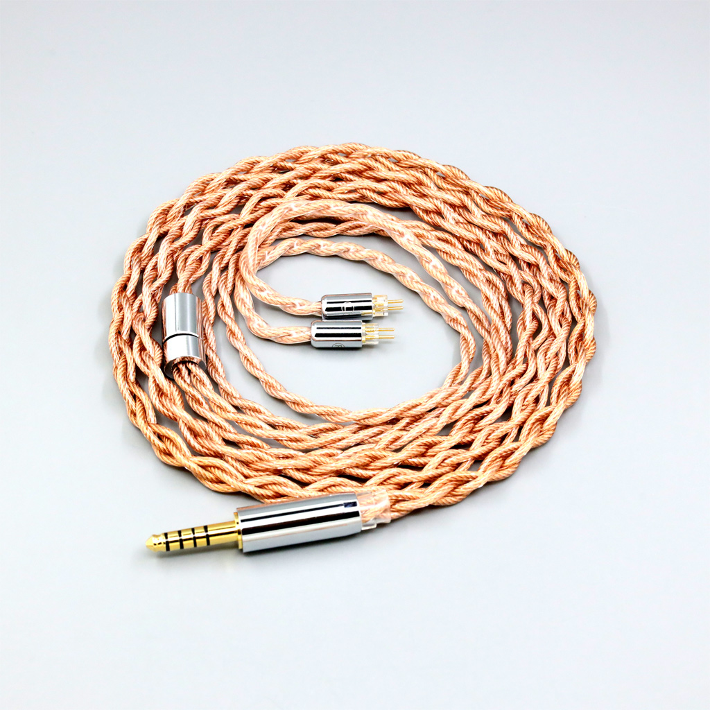 Graphene 7N OCC Shielding Coaxial Mixed Earphone Cable For 0.78mm BA Westone W4r UM3X UM3RC JH13 High Step 4 core 1.8mm