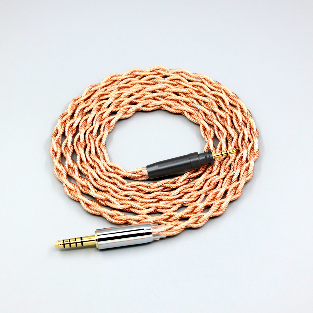 Graphene 7N OCC Shielding Coaxial Mixed Earphone Cable For Shure SRH440A SRH840A Headphone