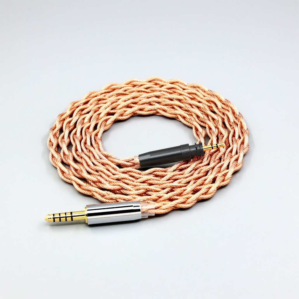 Graphene 7N OCC Shielding Coaxial Mixed Earphone Cable For Shure SRH440A SRH840A Headphone
