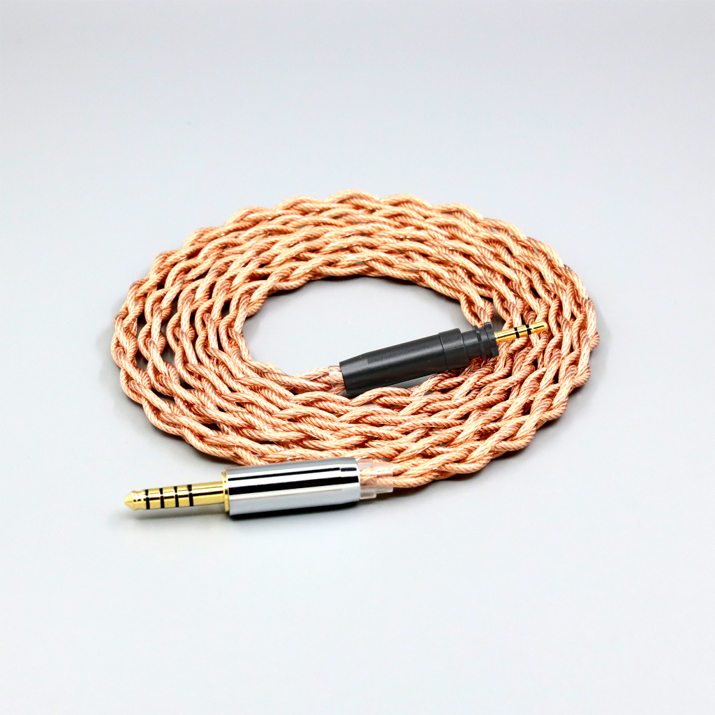 Graphene 7N OCC Shielding Coaxial Mixed Earphone Cable For Shure SRH440A SRH840A Headphone