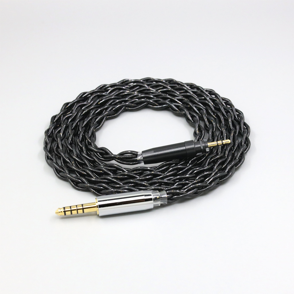 99% Pure Silver Palladium Graphene Floating Gold Cable For Shure SRH440A SRH840A Headphone
