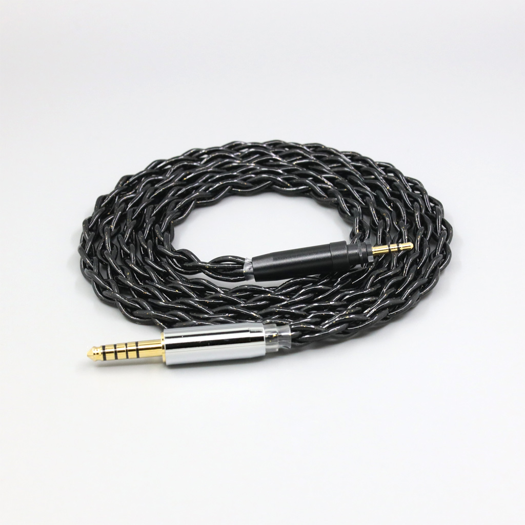 99% Pure Silver Palladium Graphene Floating Gold Cable For Shure SRH440A SRH840A Headphone