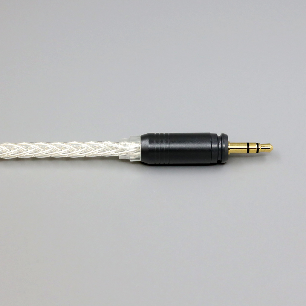 8 Core 99% 7n Pure Silver Palladium Earphone Cable For Focal HADENYS Open-back Headphone