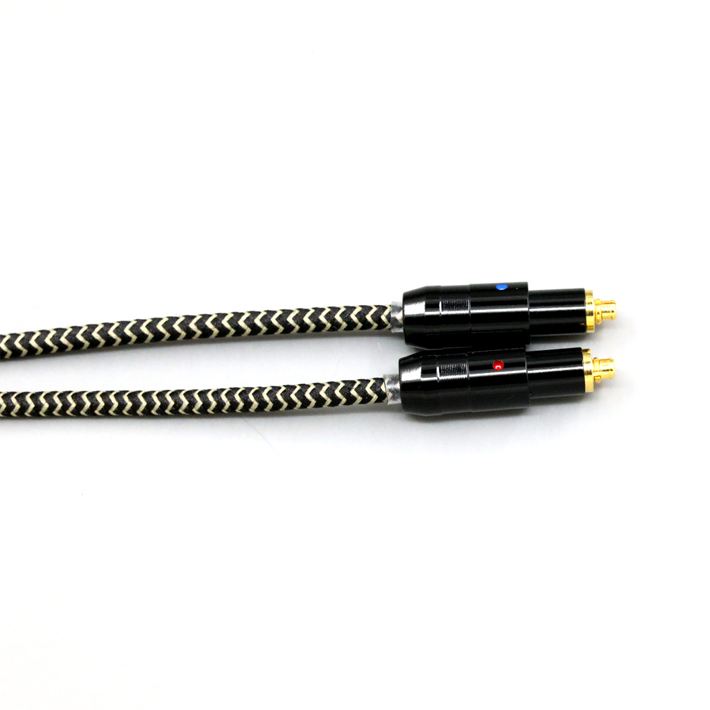 2 Core 2.8mm Litz OFC Earphone Shield Braided Sleeve Cable For Shure SRH1540 SRH1840 SRH1440 Earphone headset