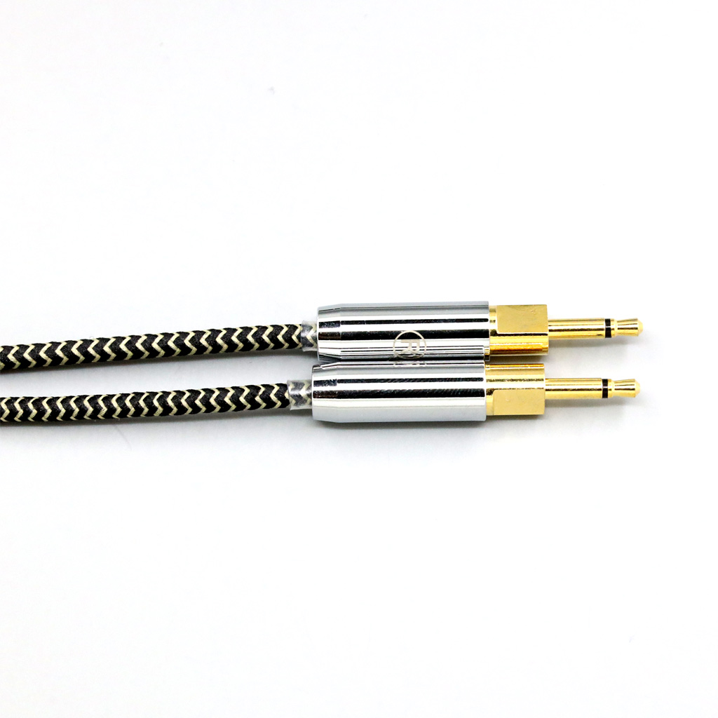 2 Core 2.8mm Litz OFC Earphone Shield Braided Sleeve Cable For Sennheiser HD700 Headset 2.5mm pin Headphone