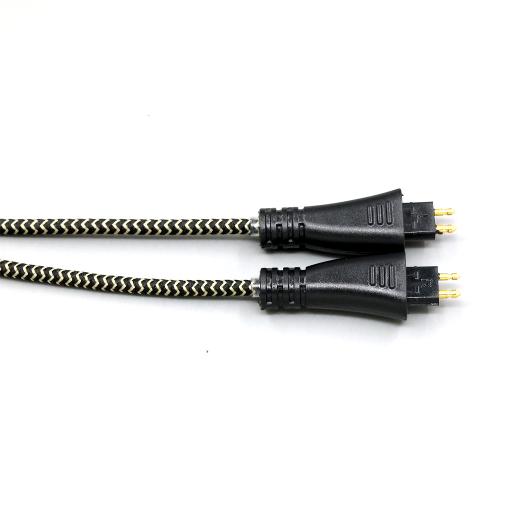 2 Core 2.8mm Litz OFC Earphone Shield Braided Sleeve Cable For FOSTEX TH900 MKII MK2 TH-909 TR-X00 TH-600 headset