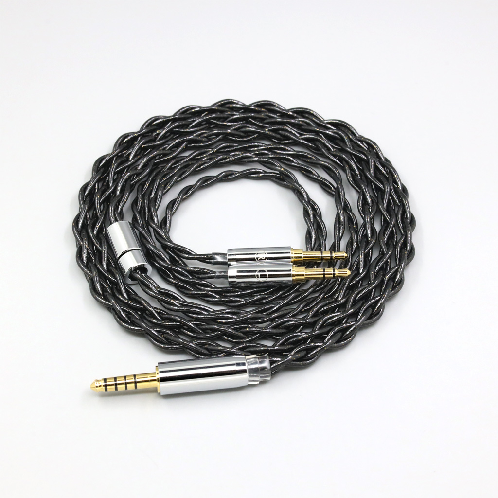 99% Pure Silver Palladium Graphene Floating Gold Cable For Hifiman Sundara Ananda HE1000se HE6se he400se Arya He-35x
