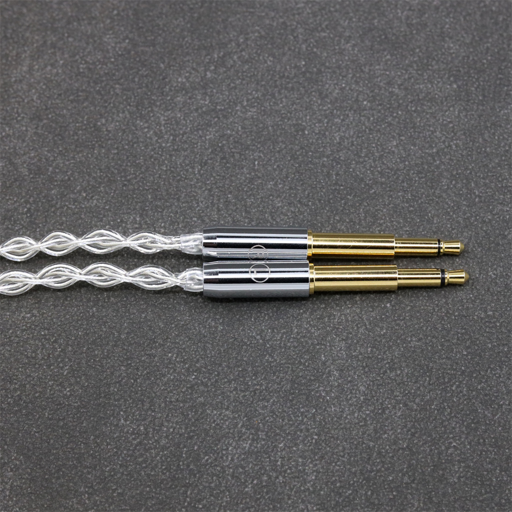 99% Pure Silver 8 Core Headphone Earphone Cable For Meze 99 Classics NEO NOIR Headset Headphone