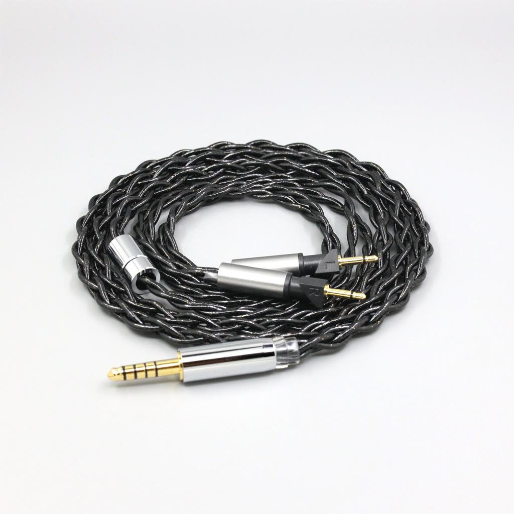 99% Pure Silver Palladium Graphene Floating Gold Cable For Abyss Diana v2 phi TC X1226lite 1:1 headphone pin