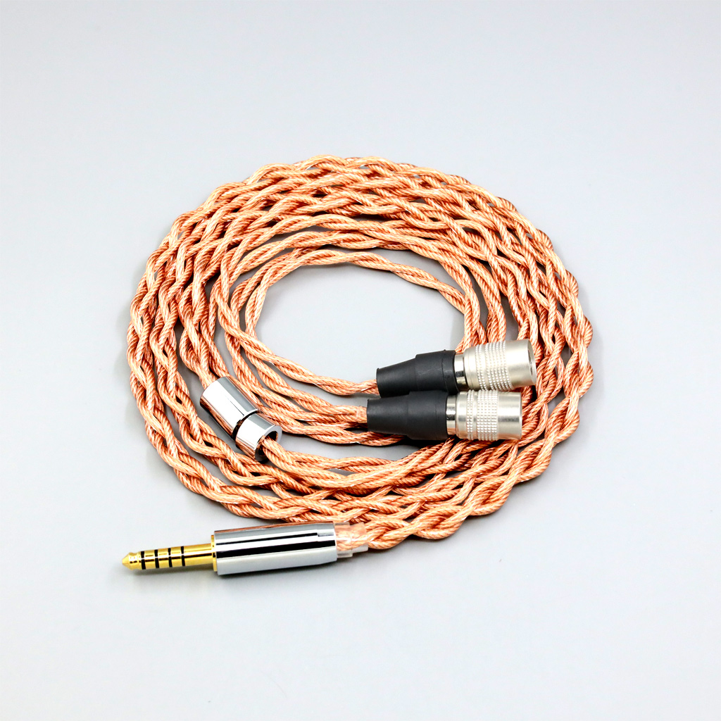 Graphene 7N OCC Shielding Coaxial Mixed Earphone Cable For Mr Speakers Alpha Dog Ether C Flow Mad Dog AEON 4 core 1.8mm