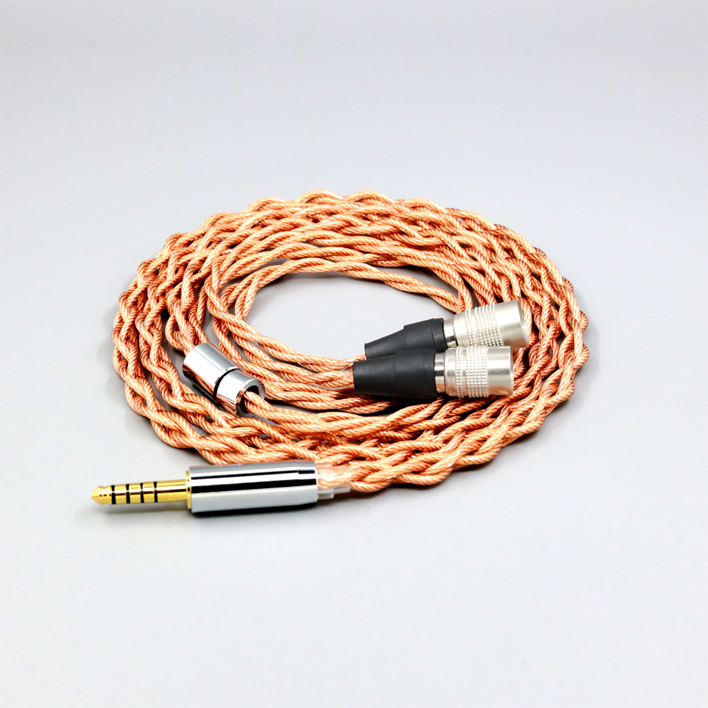 Graphene 7N OCC Shielding Coaxial Mixed Earphone Cable For Mr Speakers Alpha Dog Ether C Flow Mad Dog AEON 4 core 1.8mm