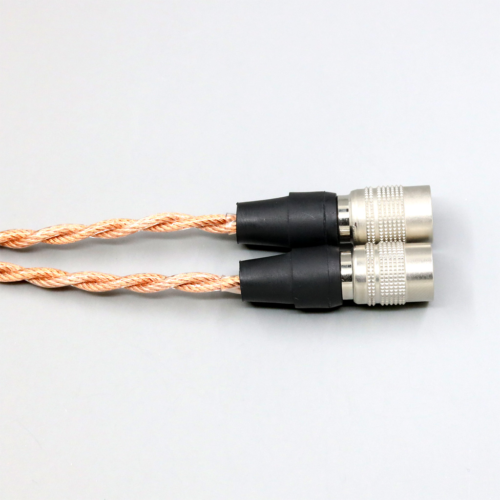 Graphene 7N OCC Shielding Coaxial Mixed Earphone Cable For Mr Speakers Alpha Dog Ether C Flow Mad Dog AEON 4 core 1.8mm