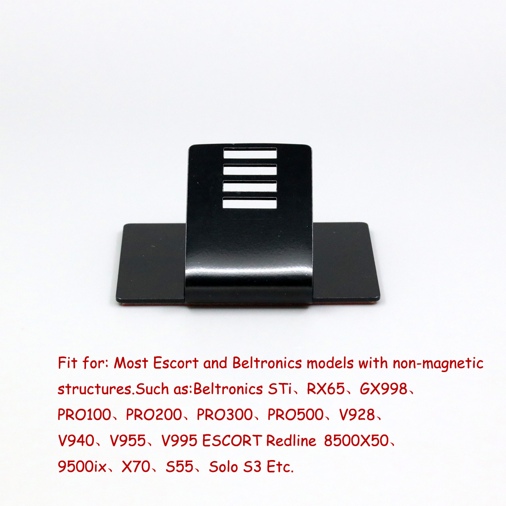 WindShield Mirror Mount Bracket for Escort Cobra RAD Valentine One V1 Gen1 Gen2 Beltronics Uniden Radar Detector