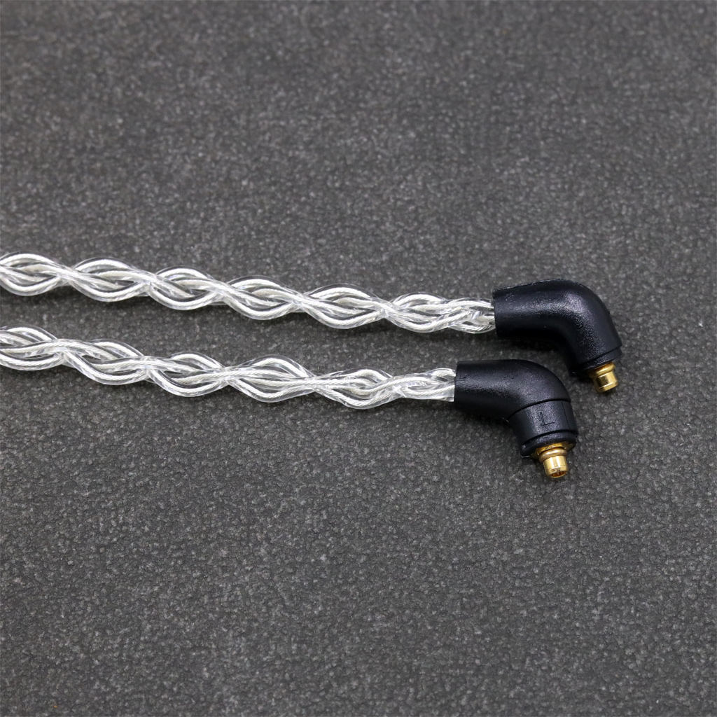 8 Core 99% 7n Pure Silver Palladium Earphone Cable For Etymotic ER4SR ER4XR ER3XR ER3SE ER2XR ER2SE