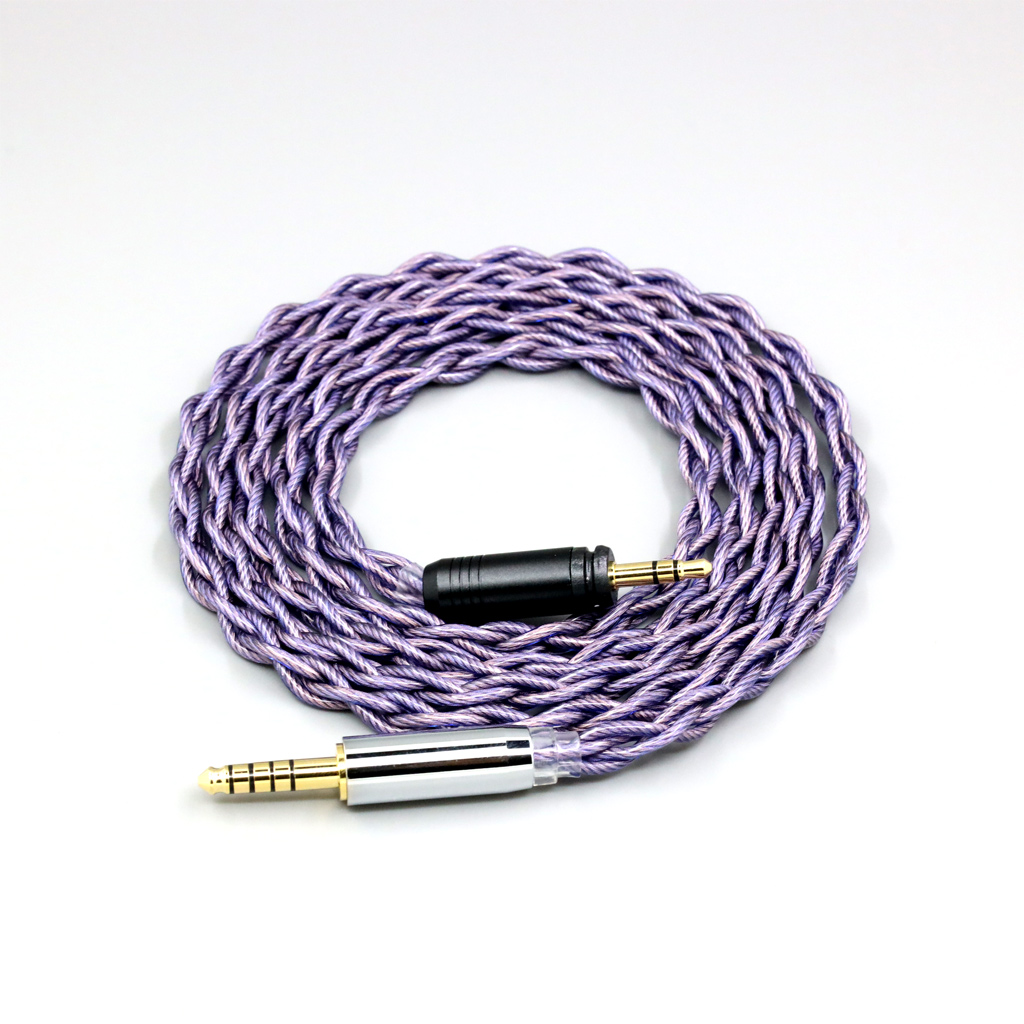 Type2 1.8mm 140 cores litz 7N OCC Earphone Cable For Focal HADENYS Open-back Headphone