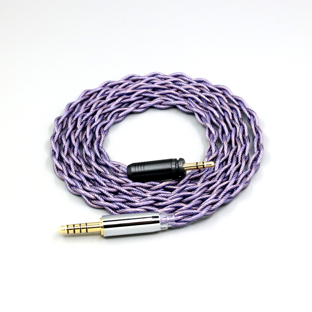 Type2 1.8mm 140 cores litz 7N OCC Earphone Cable For Focal HADENYS Open-back Headphone