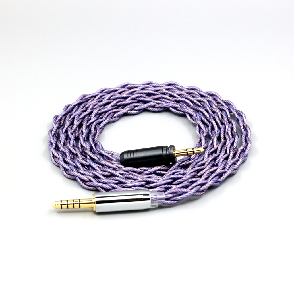 Type2 1.8mm 140 cores litz 7N OCC Earphone Cable For Focal HADENYS Open-back Headphone
