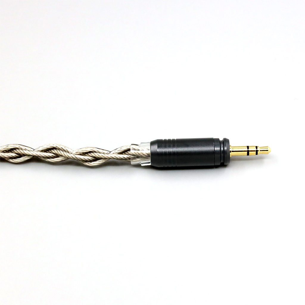 99% Pure Silver + Graphene Plated Shield Earphone Cable Focal HADENYS Open-back Headphone