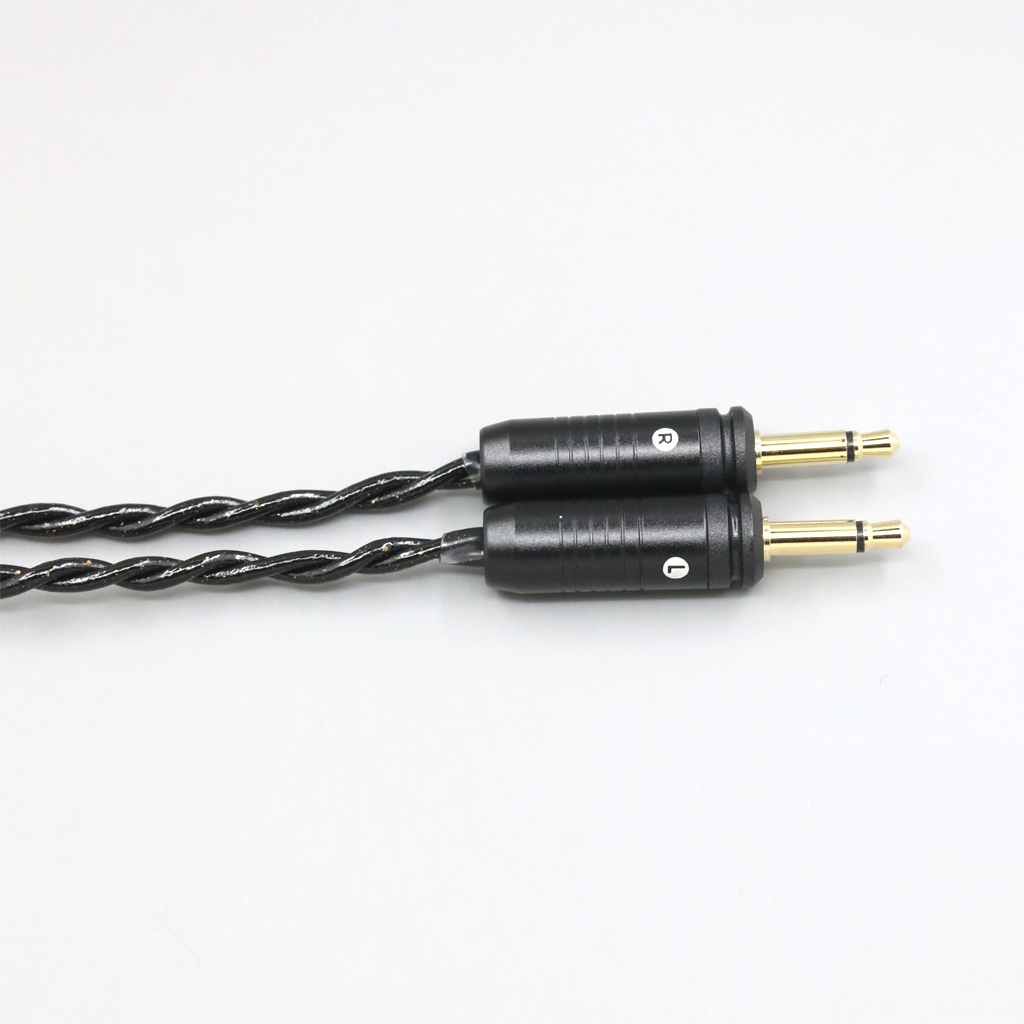 99% Pure Silver Palladium Graphene Floating Gold Cable For Focal Clear Elear Elex Elegia Stellia Dual 3.5mm pin