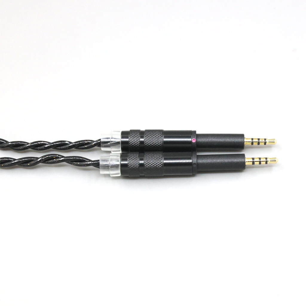 99% Pure Silver Palladium Graphene Floating Gold Earphone Cable For DROP + Grell OAE1 OAE2 Headphone