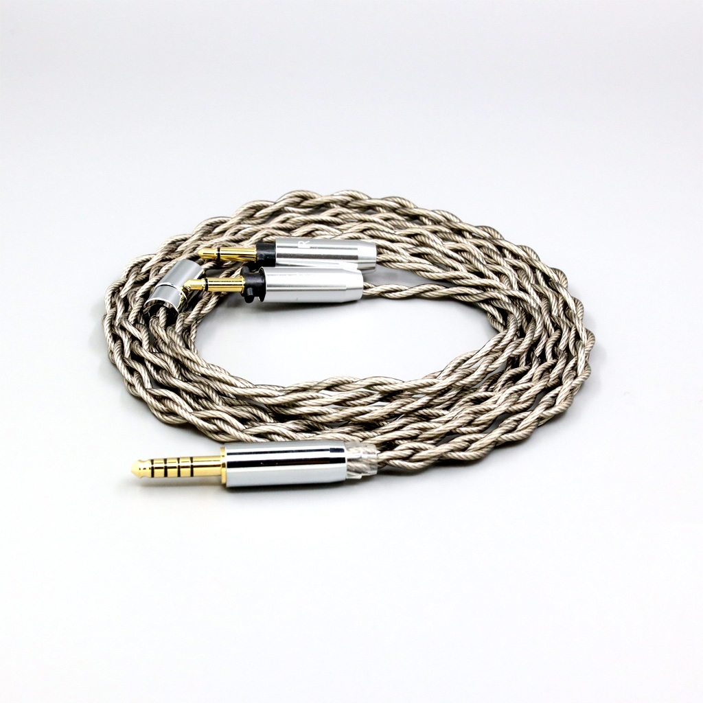 99% Pure Silver + Graphene Plated Shield Earphone Cable For Final Audio SONOROUS IV VI VIII X D8000 Design Pando Hope vi 1:1