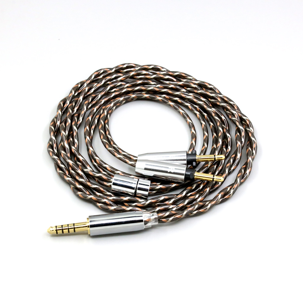 TypeX 25AWG Litz Shielding 7n OCC Earphone Cable For Final Audio SONOROUS IV VI VIII X D8000 Design Pando Hope vi 1:1