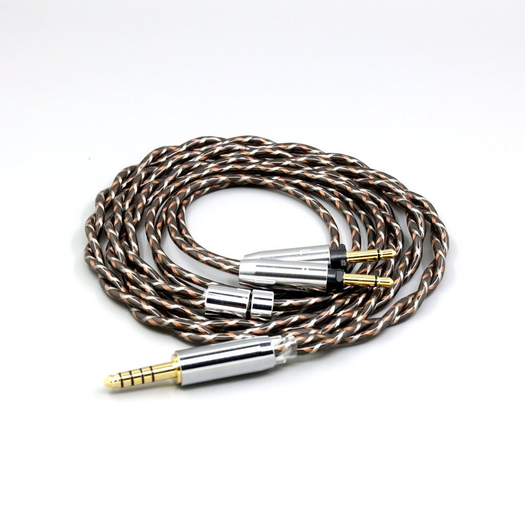 TypeX 25AWG Litz Shielding 7n OCC Earphone Cable For Final Audio SONOROUS IV VI VIII X D8000 Design Pando Hope vi 1:1
