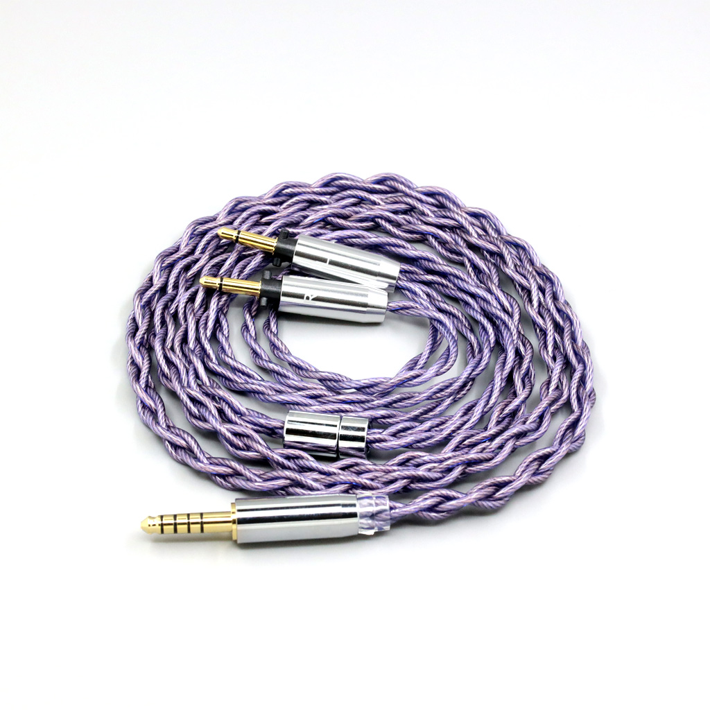 Type2 1.8mm 140 cores litz 7N OCC Headphone Cable For Final Audio SONOROUS IV VI VIII X D8000 Design Pando Hope vi 1:1