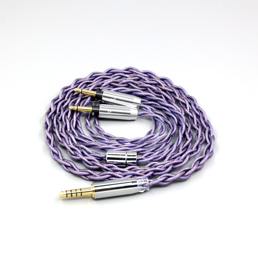 Type2 1.8mm 140 cores litz 7N OCC Headphone Cable For Final Audio SONOROUS IV VI VIII X D8000 Design Pando Hope vi 1:1