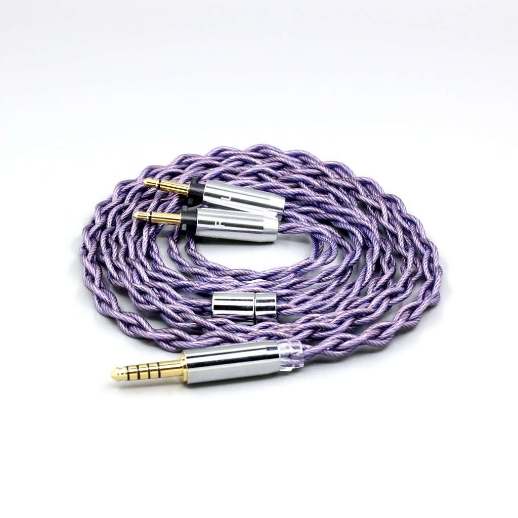 Type2 1.8mm 140 cores litz 7N OCC Headphone Cable For Final Audio SONOROUS IV VI VIII X D8000 Design Pando Hope vi 1:1