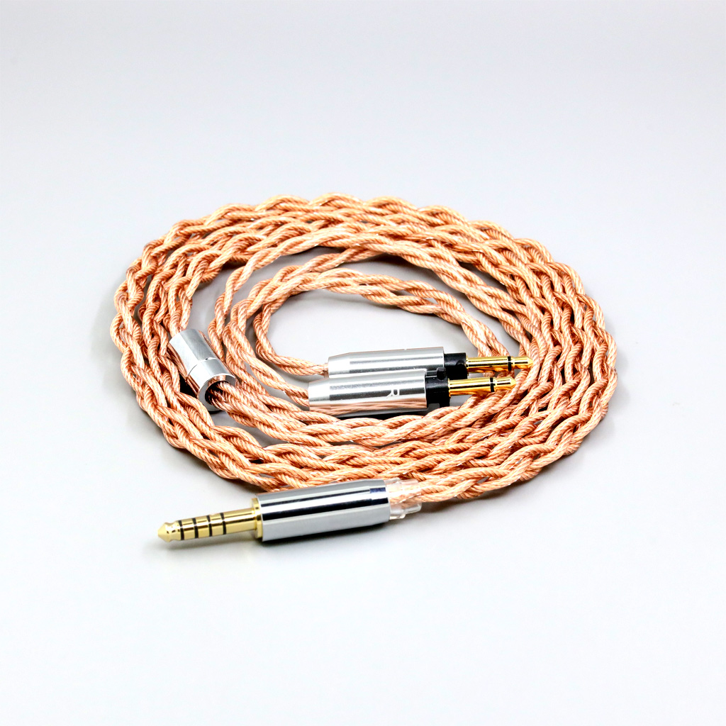 Graphene 7N OCC Shielding Coaxial Mixed Earphone Cable For Final Audio SONOROUS IV VI VIII X D8000 Design Pando Hope vi 1:1