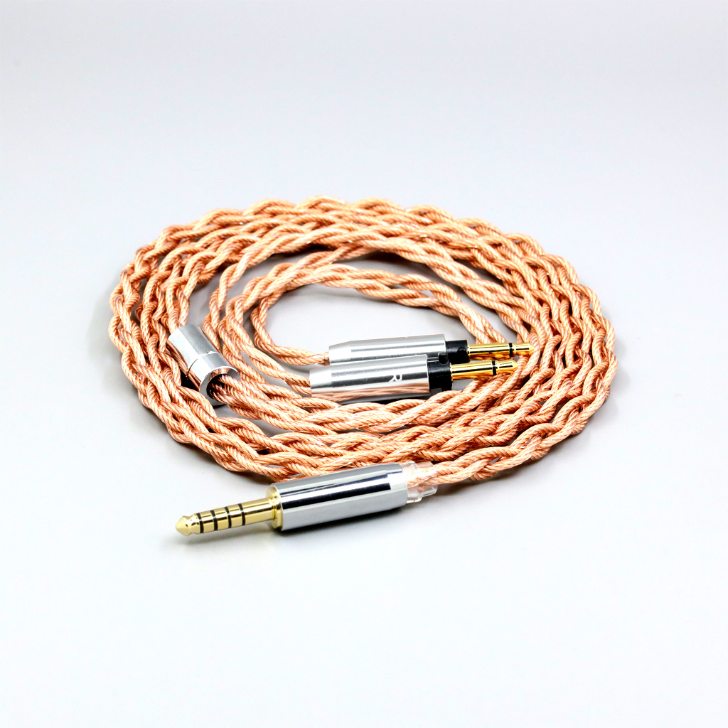 Graphene 7N OCC Shielding Coaxial Mixed Earphone Cable For Final Audio SONOROUS IV VI VIII X D8000 Design Pando Hope vi 1:1