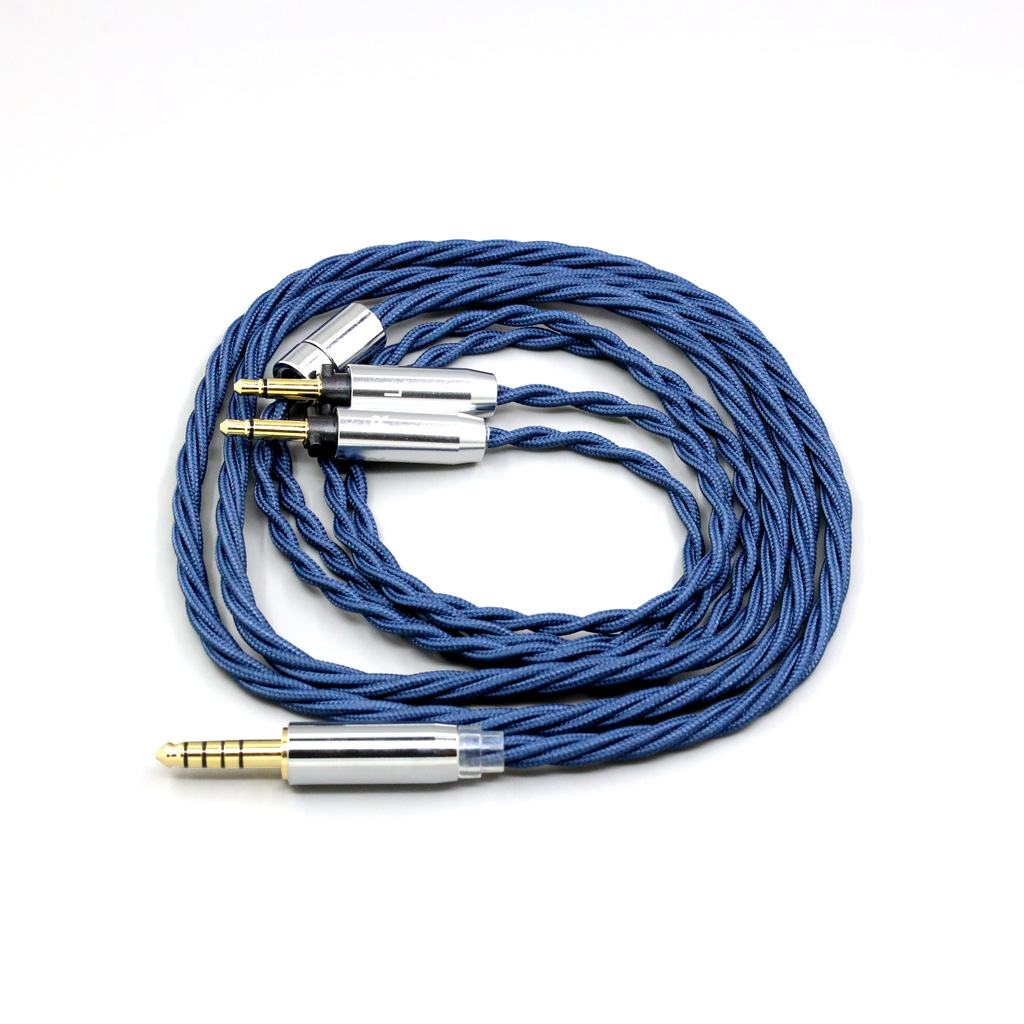 99% Pure Silver Alloy Full Sleeved Earphone Cable For Final Audio SONOROUS IV VI VIII X D8000 Design Pando Hope vi 1:1