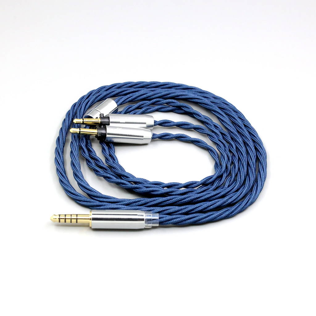 99% Pure Silver Alloy Full Sleeved Earphone Cable For Final Audio SONOROUS IV VI VIII X D8000 Design Pando Hope vi 1:1