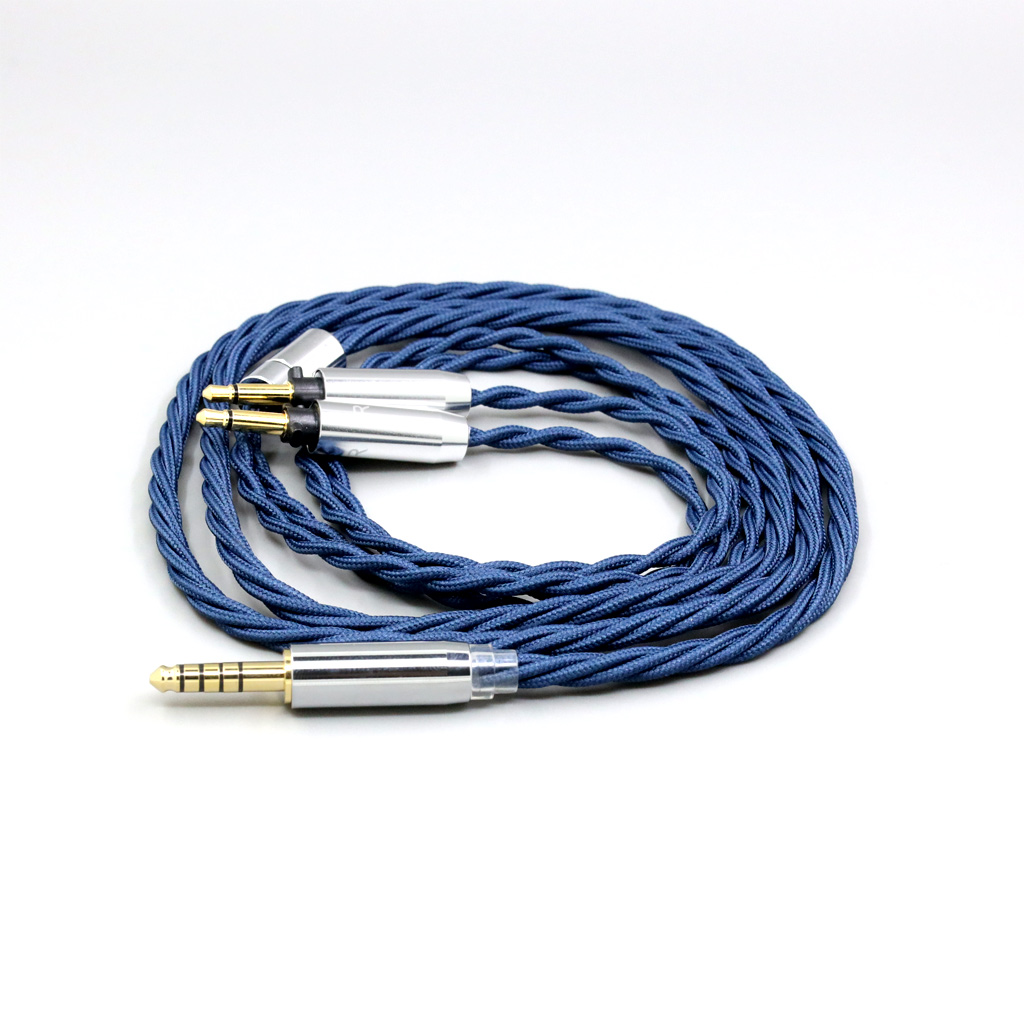 99% Pure Silver Alloy Full Sleeved Earphone Cable For Final Audio SONOROUS IV VI VIII X D8000 Design Pando Hope vi 1:1