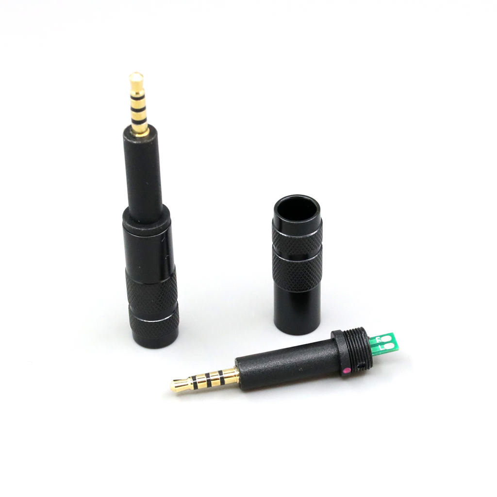 1pair DIY Custom Earphone Pin Plug For DROP + Grell OAE1 OAE2 headphone