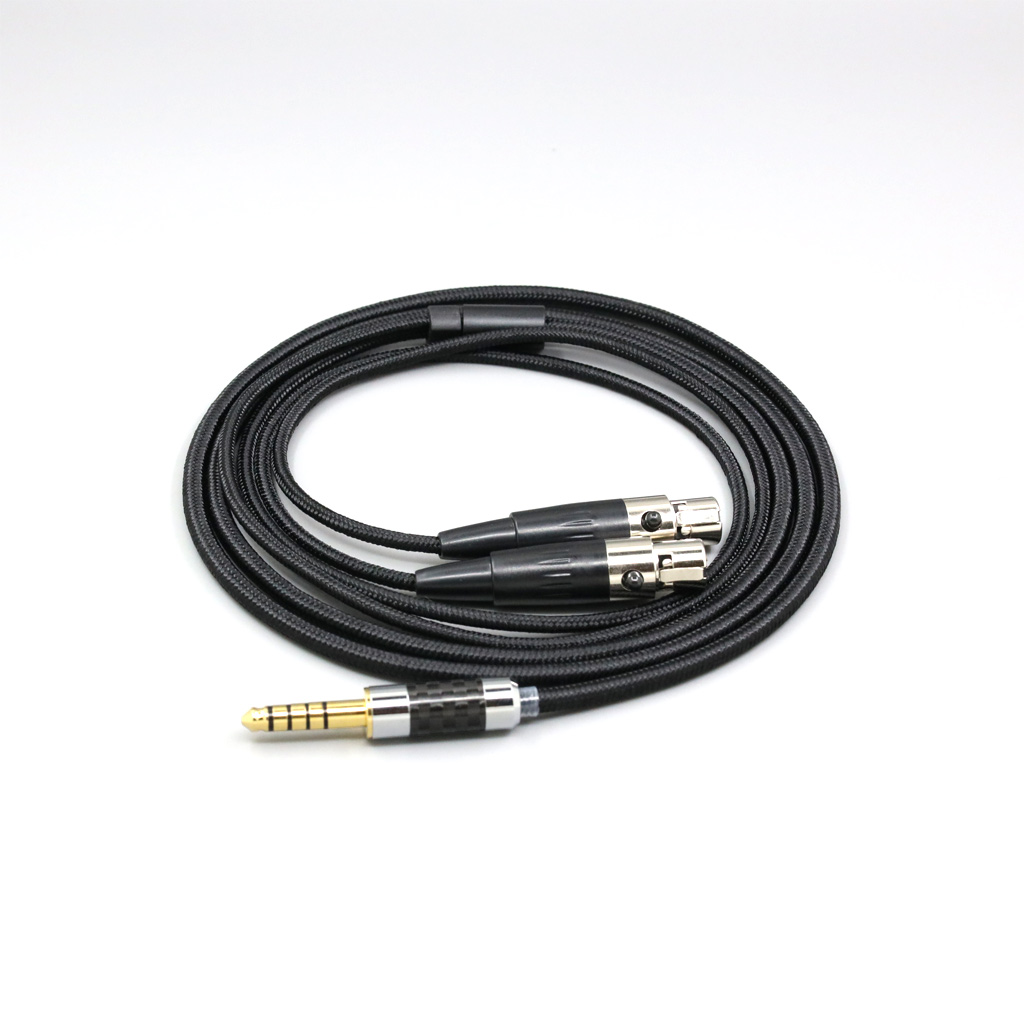 Super Soft Headphone Nylon OFC Cable For Audeze LCD-3 LCD-2 LCD-X LCD-XC LCD-4z LCD-MX4 LCD-GX Headset earphone