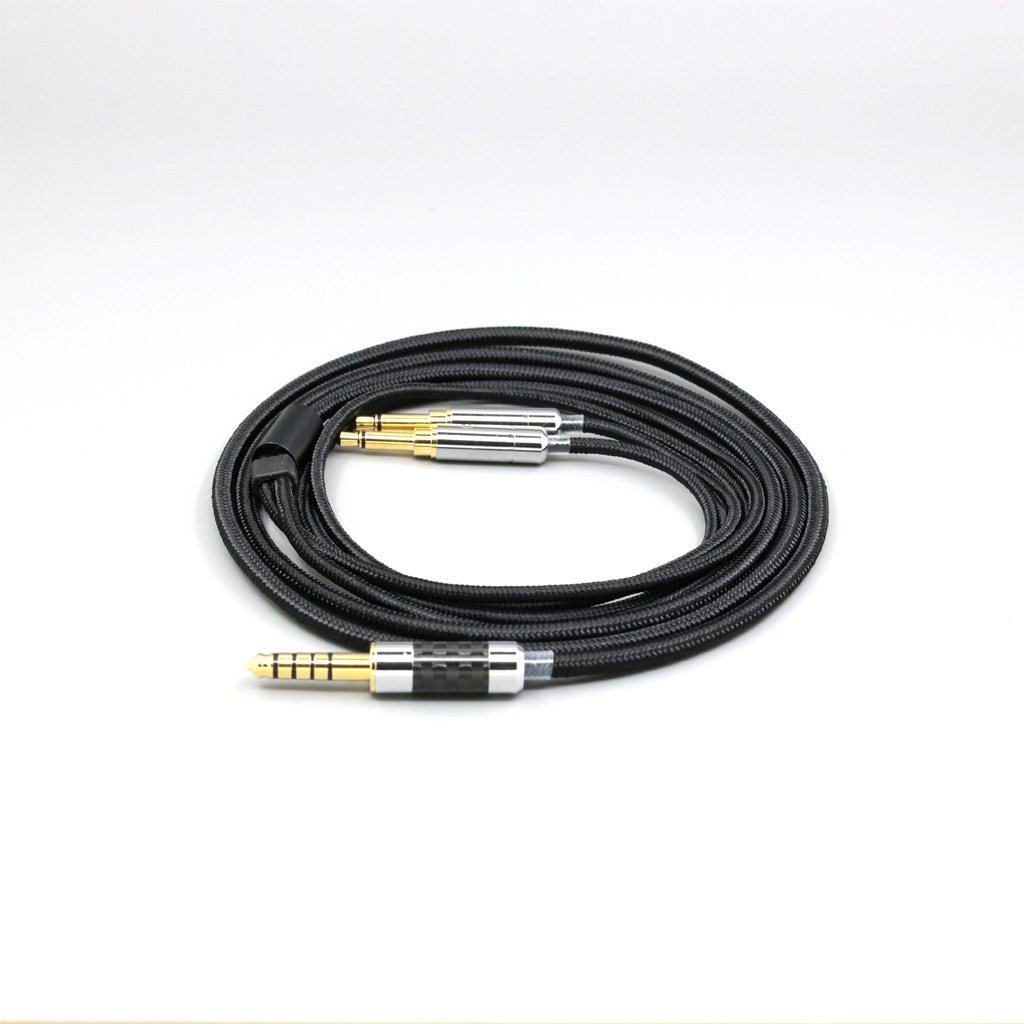 Super Soft Headphone Nylon OFC Cable For Hifiman Sundara Ananda HE1000se HE6se he400i he400se Arya He-35x 