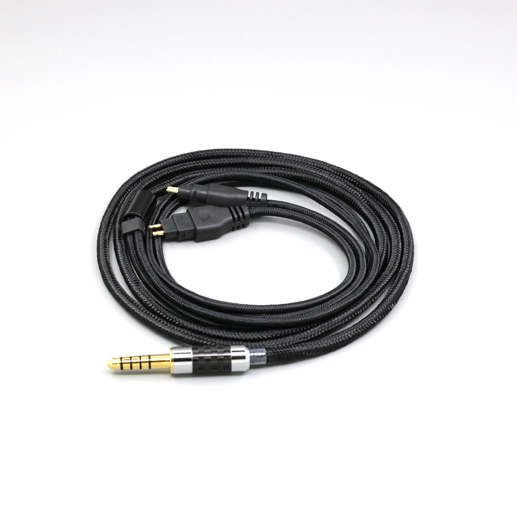 Super Soft Headphone Nylon OFC Cable For Sennheiser HD580 HD600 HD650 HDxxx HD660S HD58x HD6xx Earphone 