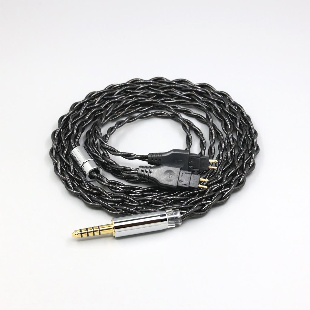 99% Pure Silver Palladium Graphene Floating Gold Cable For Sennheiser HD580 HD600 HD650 HDxxx HD660S HD58x HD6xx