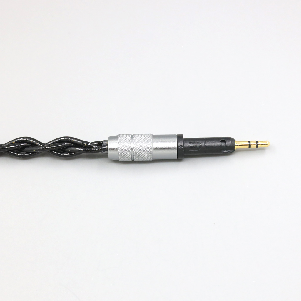 99% Pure Silver Palladium Graphene Floating Gold Cable For Sennheiser HD6 HD7 HD8 MIX DJ HD595 4 core