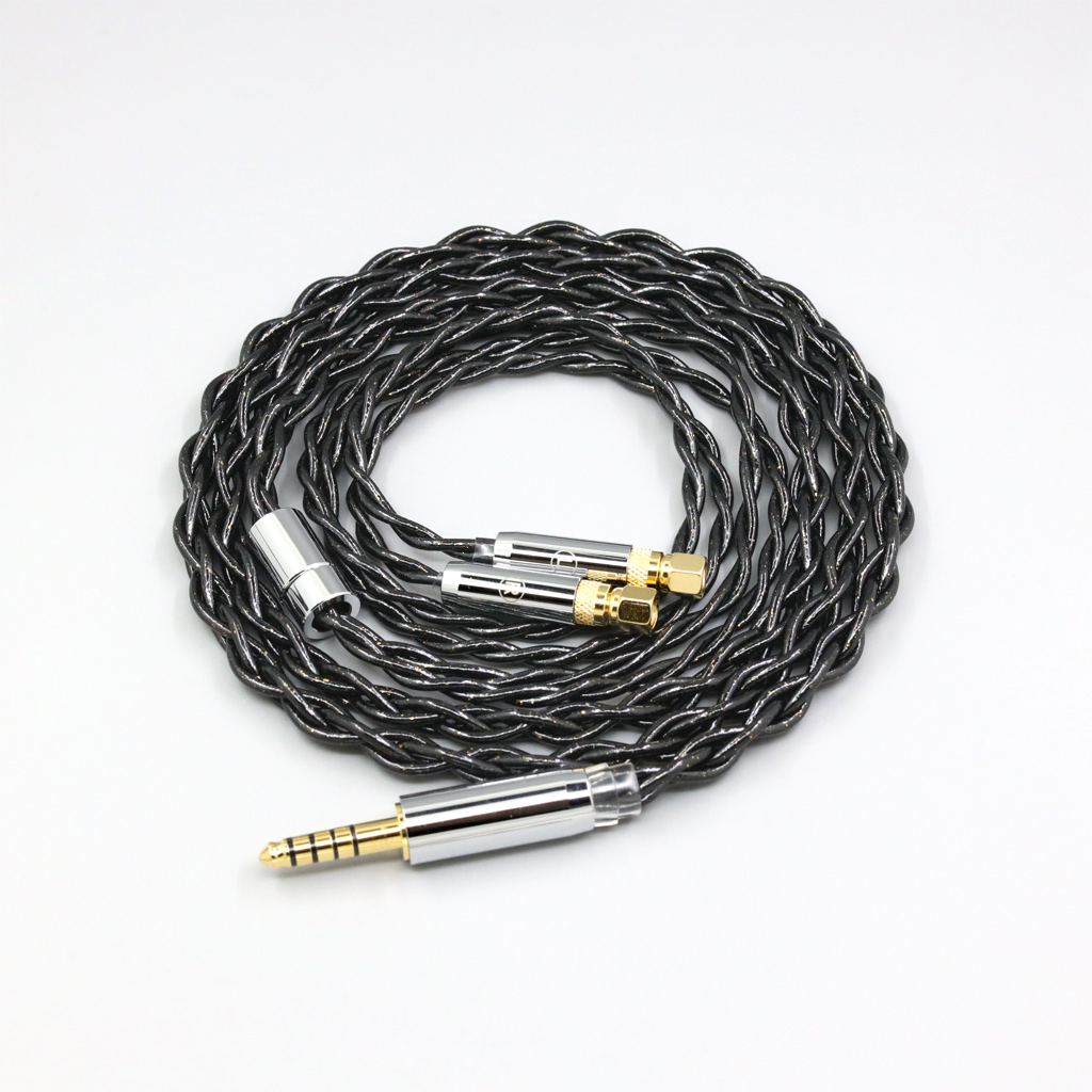 99% Pure Silver Palladium Graphene Floating Gold Cable For HiFiMan HE400 HE5 HE6 HE300 HE4 HE500 HE6 Headphone
