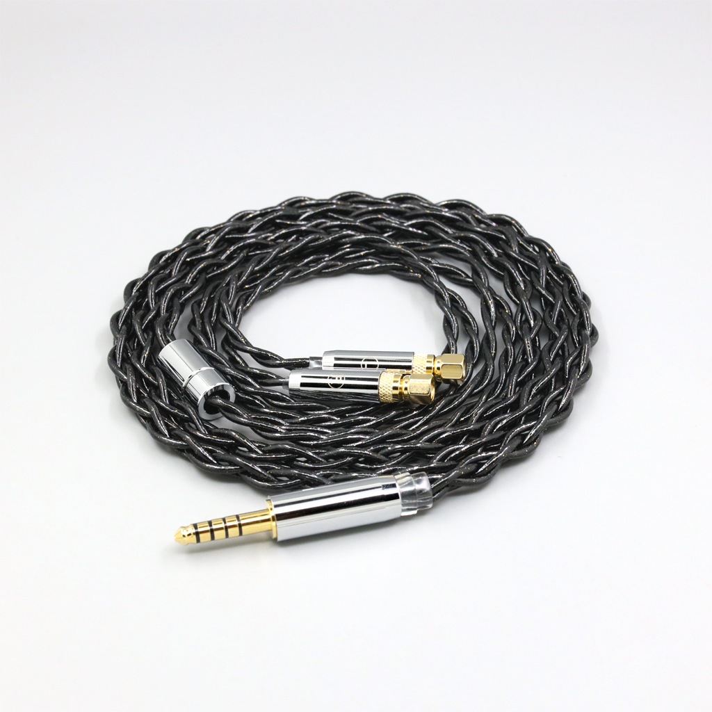 99% Pure Silver Palladium Graphene Floating Gold Cable For HiFiMan HE400 HE5 HE6 HE300 HE4 HE500 HE6 Headphone