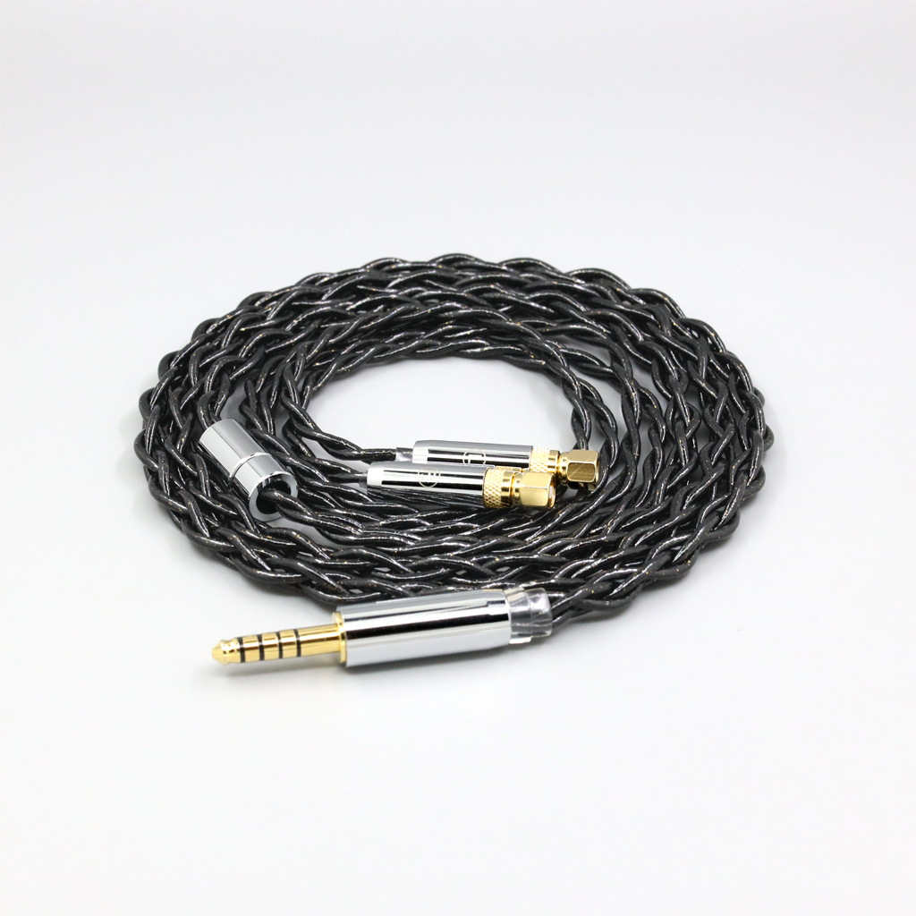 99% Pure Silver Palladium Graphene Floating Gold Cable For HiFiMan HE400 HE5 HE6 HE300 HE4 HE500 HE6 Headphone