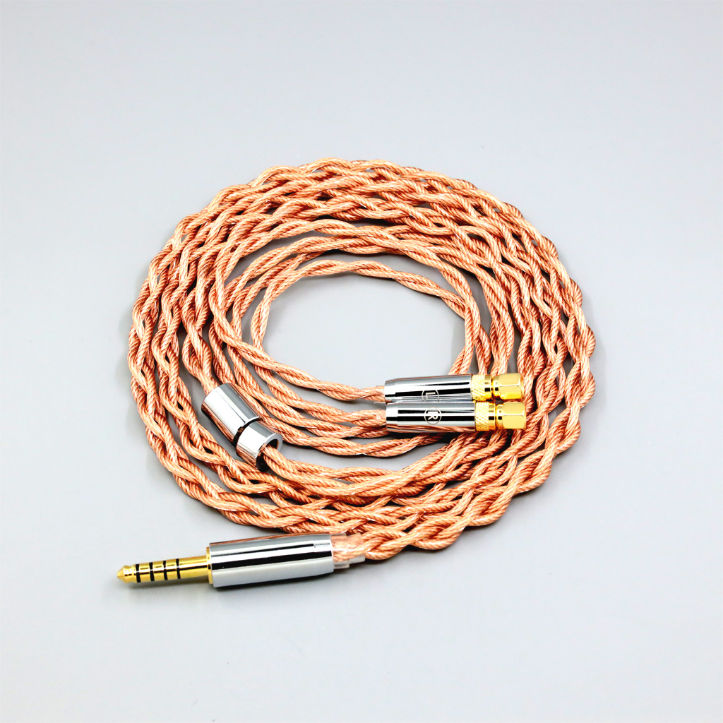 Graphene 7N OCC Shielding Coaxial Mixed Earphone Cable For HiFiMan HE400 HE5 HE6 HE300 HE4 HE500 HE6 Headphone