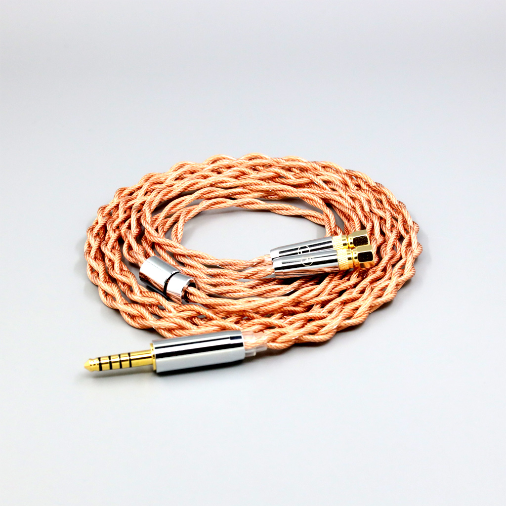 Graphene 7N OCC Shielding Coaxial Mixed Earphone Cable For HiFiMan HE400 HE5 HE6 HE300 HE4 HE500 HE6 Headphone
