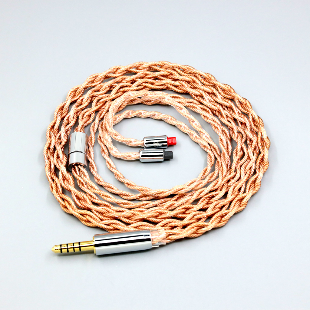 Graphene 7N OCC Shielding Coaxial Mixed Earphone Cable for Audio-Technica ATH-IM50 IM70 IM01 IM02 IM03 IM04 4Core 1.8mm